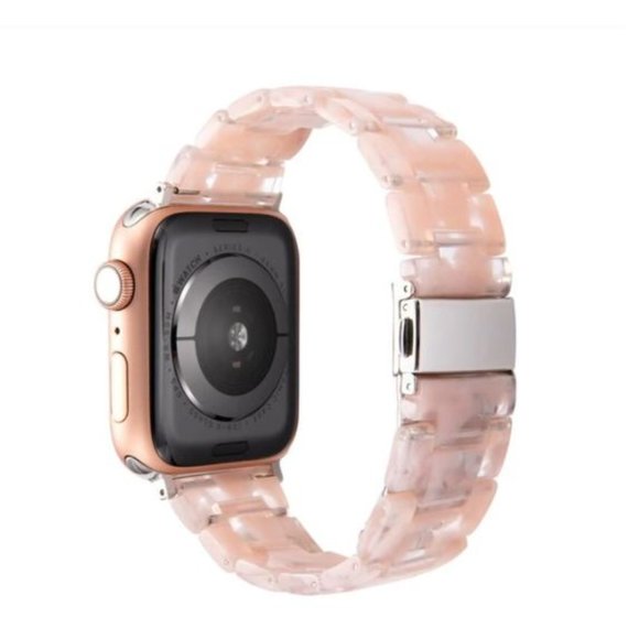 Apple Accessories - NEW Resin Pink Strap Band for Apple Watch